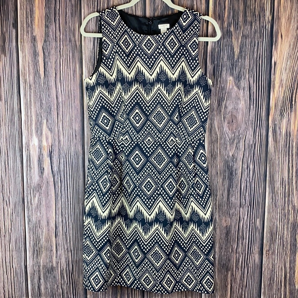 J. Crew Geometric Dress